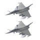 thumbnail image 5 of 2x 1 72 Dassault Rafale Plane Fighter Aleación Y Soporte De Pantalla Diecast Aircraft, 5 of 5
