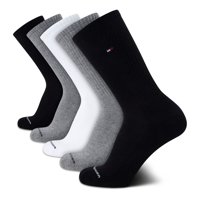 Calcetines Deportivos Tommy Hilfiger Performance Para Hombre, Paquete De 5, Negros