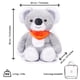 thumbnail image 4 of Peluche pesado ODOXIA Koala de 1,4 kg para niños y adultos, 4 of 6