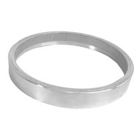 Ioensy - Espaciador De Filtro De Aire De 1/2"" Aberturas De 5 1/8 De Pulgada Para Holley Fácil De Instalar