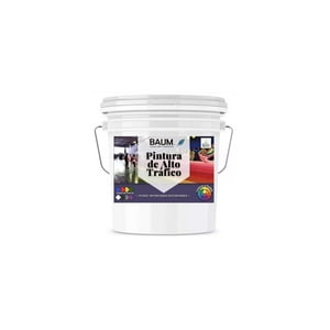 Baum - Pintura Alto Trafico Base Agua “Blanco” (Galon 4 L)