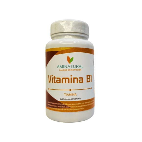Vitamina B1 (tiamina) 120 Cáps 510 Mg