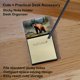 thumbnail image 2 of Dispensador recargable con soporte para notas adhesivas Kodiak Bear, 2 of 7