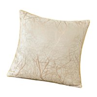 Bothyi - Funda De Cojín Decorativa De 45 X 45 Cm Para Muebles, Salón, Silla, Color Blanco
