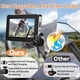 thumbnail image 3 of Cámara de visión trasera para bicicleta Wankskey, monitor HD 1080P recargable, 3 of 8