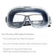 thumbnail image 4 of Gafas de Seguridad Uvex Stealth OTG Transparentes Antiempañantes y Antirayado, 4 of 7