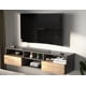 thumbnail image 1 of Rack de TV Flotante Gris Oscuro y Amaretto MTV23219, 1 of 6