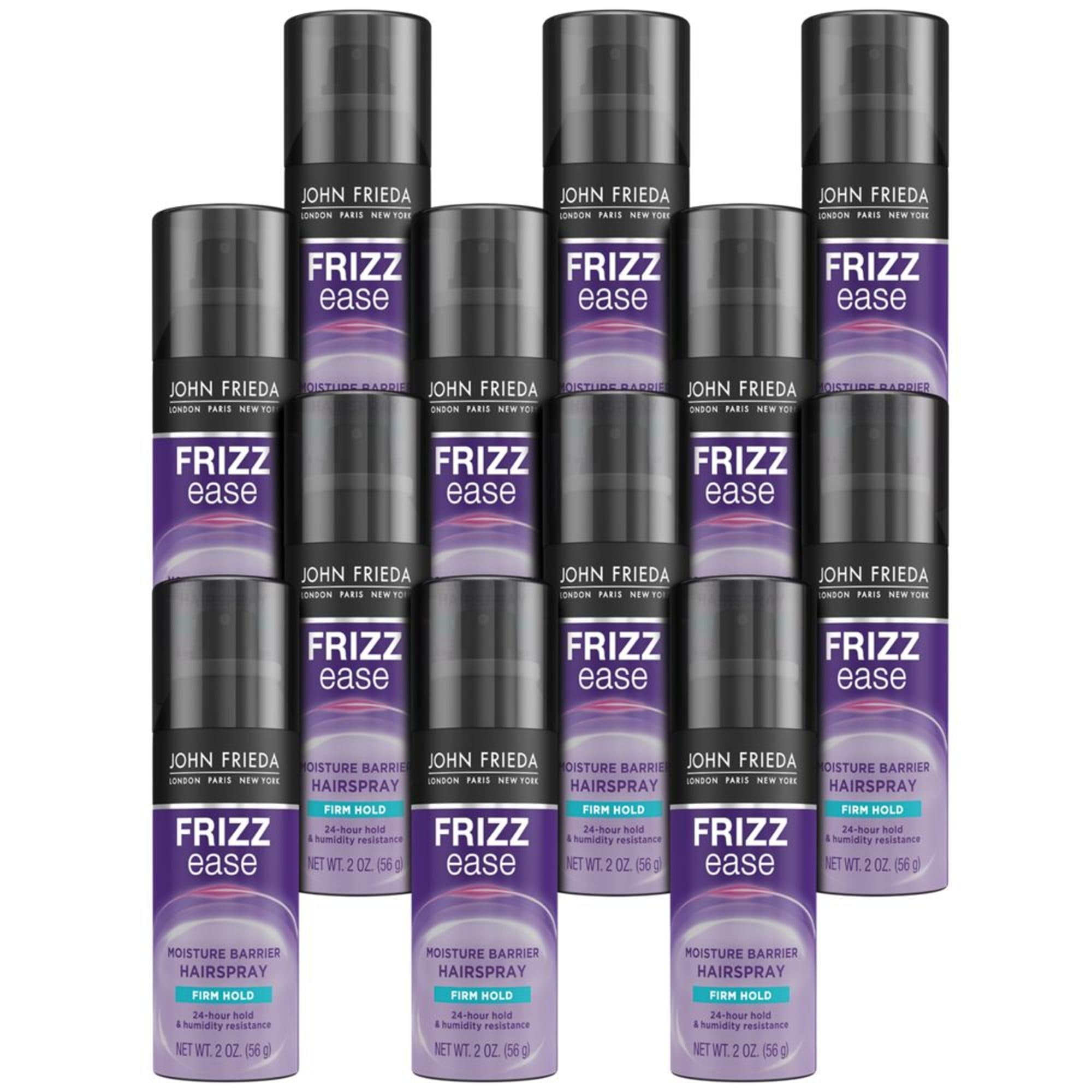 Laca Para El Cabello John Frieda Frizz Ease Firm Hold 60 Ml (paquete De 12)
