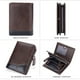 thumbnail image 4 of Cartera de PU para hombre, tarjetero de piel lisa, billetera delgada minimalista para hombre., 4 of 5