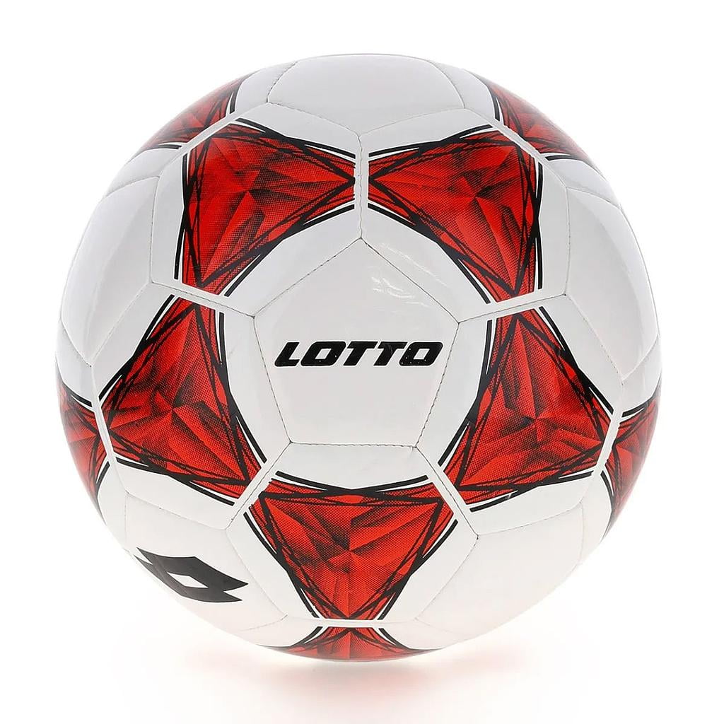 Balon Baby Futbol N4 Lotto TACTO 700 Blanco Rojo