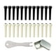 thumbnail image 1 of 24 Clavijas de Cuerda para Puente de Guitarra Acústica, Portátiles, Ligeras con Extractor de Pasadores de Puente, Clavijas de Guitarra para Guitarra a, 1 of 5