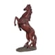 thumbnail image 2 of Estatua De Resina De Caballo De Pie, Escultura Artística De Caballo, Color Rojo, 2 of 3