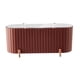 thumbnail image 4 of Elegante Soporte Para Almohadilla De Maquillaje, Separador Desmontable, único Para Escritorio, Ba?o, Tocador, Marrón, Rojo, 4 of 5