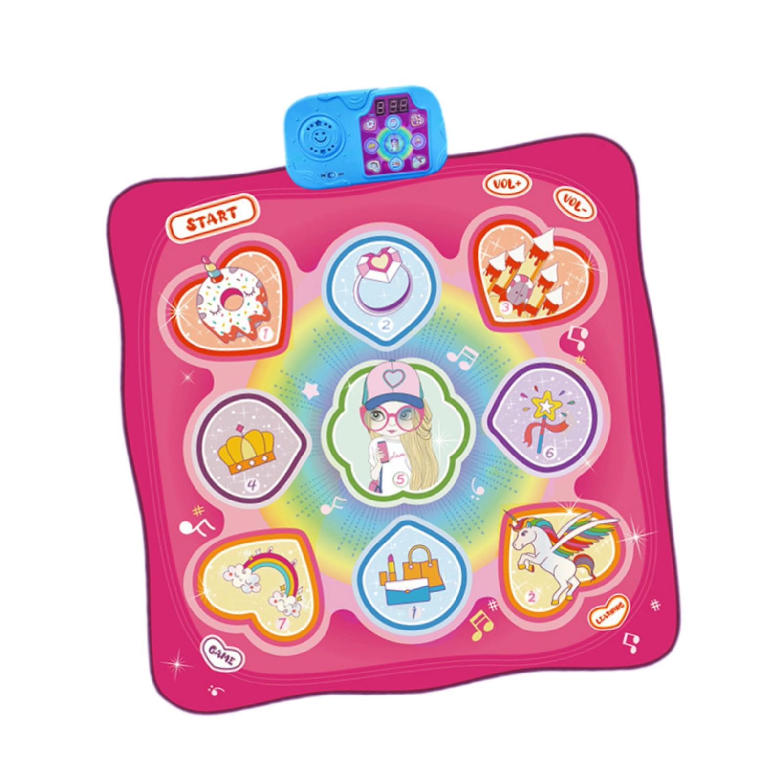 Bothyi - Alfombrilla De Baile Electrónica Antideslizante Para Niños De 3 A 12 Años, Color Rojo