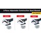 thumbnail image 3 of Juego de 3 piezas ajustables Construction Spud Wrench Titan 223, 3 of 6