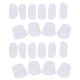 thumbnail image 2 of 10 pares de fundas con punta de silicona almohadillas protectoras para el cuidado del ojo de maíz pies, 2 of 5