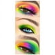 thumbnail image 3 of 6 Colores Polvos Sueltos De Neón Rostro y Ojos Halloween, 3 of 4