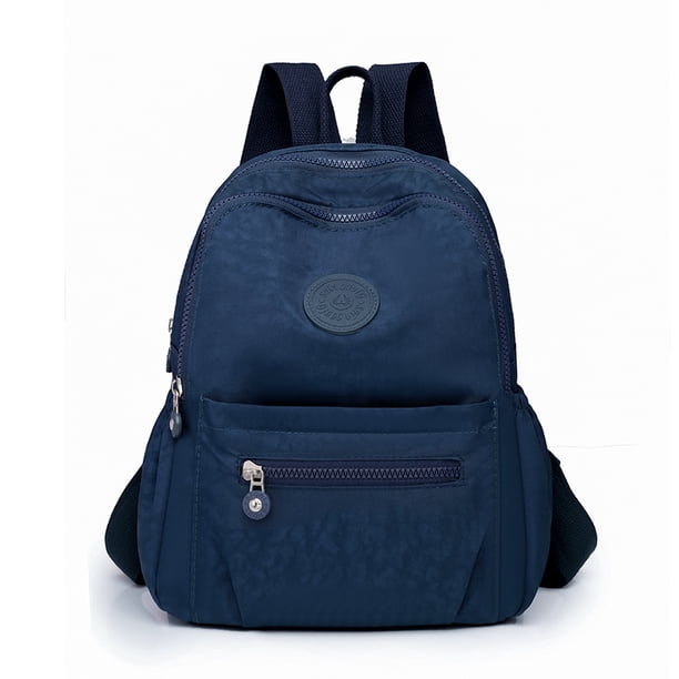 2024 Travel Solid Color Backpack Women‘s Mochila Feminia School Bags for Girls Anti-theft Back Packs Casual Waterproof Rucksack
