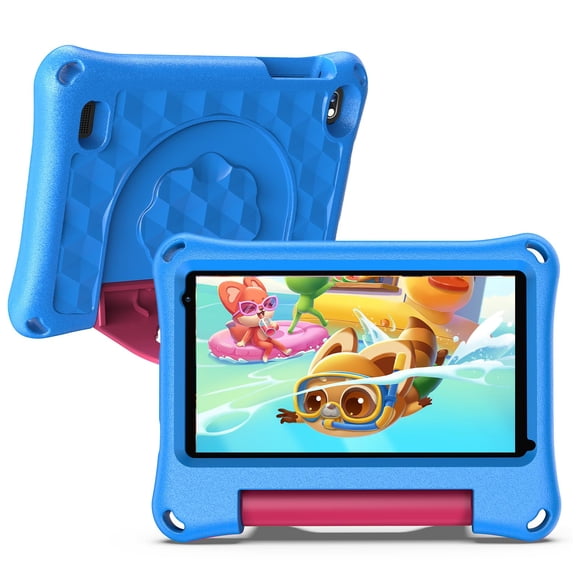 Tablet qunyiCO Y7kids de 7" con 2 GB de RAM, 32 GB, Wi‑Fi, azul