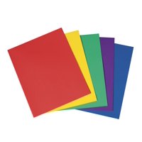 Folder School Smart Smooth De 2 Bolsillos Con Cierres, Paquete De 25