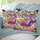 thumbnail image 3 of Kirby Fundas de almohada de terciopelo con tema, regalos de funda de almohada, decoración para el hogar, cojín de lanzar, regalo de cumpleaños para fans y parejas.61*61cm., 3 of 6