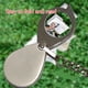 thumbnail image 4 of Lupa Gryshanyun 20X de bolsillo plegable con llavero, 4 of 6