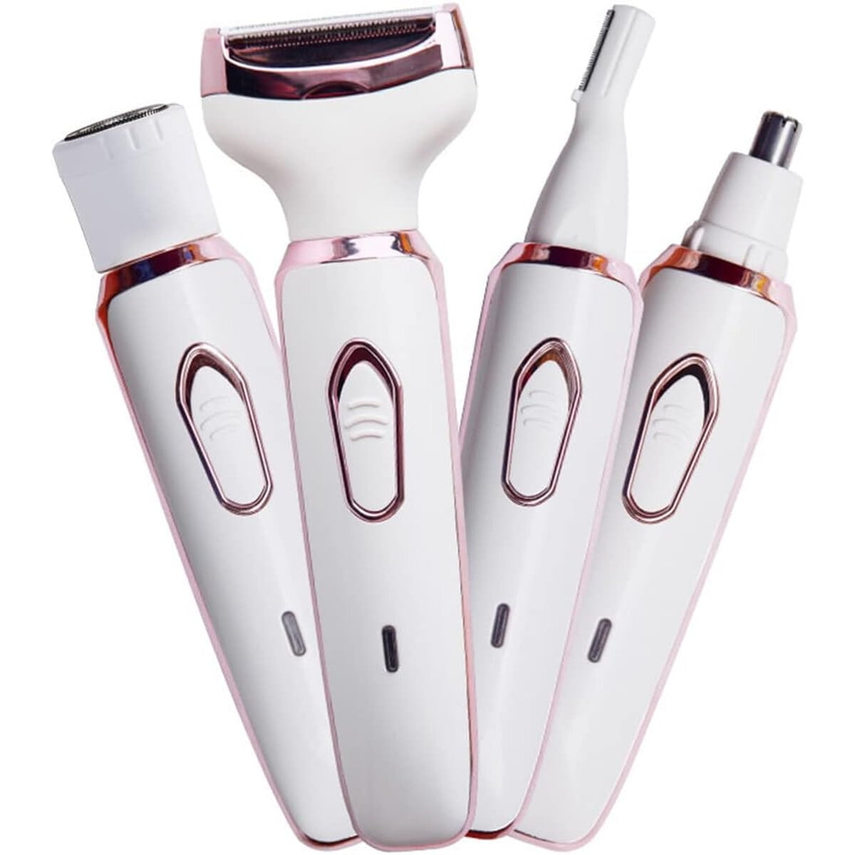 Depiladora Eléctrica Anfoos 4 En 1 Usb Rostro Nariz Cejas