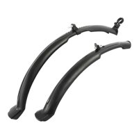 Magideal - Guardabarros De Bicicleta Guardabarros De Bicicleta Ampliado Práctico Guardabarros De Bicicleta Juego Delantero Y Trasero De Bicicleta Para Viajes Ree