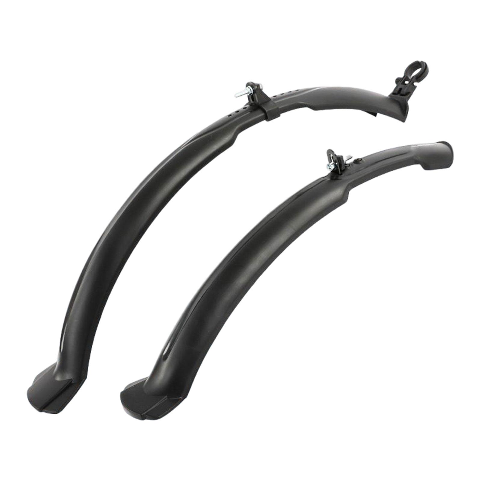 Magideal - Guardabarros De Bicicleta Guardabarros De Bicicleta Ampliado Práctico Guardabarros De Bicicleta Juego Delantero Y Trasero De Bicicleta Para Viajes Ree