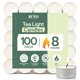 thumbnail image 1 of Velas de té Zuvo 8 Hour Burn (paquete de 100), color blanco, 1 of 7
