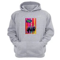 Genérico - Polerón Canguro The Beatles Gris Claro Talla Xl Unisex