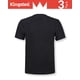 thumbnail image 4 of Camiseta Para Hombre Manga Corta Cuello Redondo Negra (paquete De 3), 4 of 5