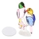 thumbnail image 2 of Estatua De Loro De Cristal, Figura De Pájaro, Modelo Animal Para Sala De Estar, Decoración Del Hogar, Rosa, 2 of 3