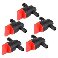 Magideal - 5X Válvula De Corte De Combustible, 698183, 494768, Accesorios, Repuestos Premium, Válvula De Corte De Combustible Para Tractor De Césped Para Cortacé
