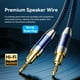 thumbnail image 3 of Cable de Parlantes de Alta Calidad con Banana Plugs y Spade Plugs-10M - Vention, 3 of 3