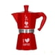 thumbnail image 1 of Cafetera Moka Express Roja Love 6 Tazas, 1 of 2
