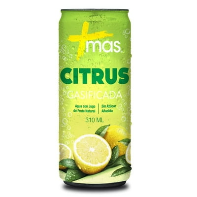 Agua Saborizada Citrus Lata 310 Ml Mas