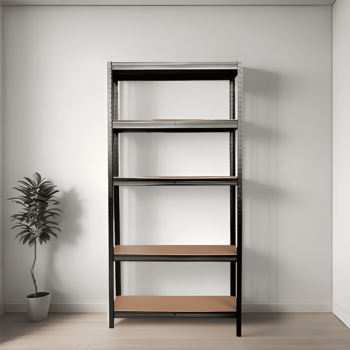 Tienda El Garage - Estantería Metálica 5 Niveles 90x40x180 Cm Multiuso Para Bodega, Cocina, Garage O Oficina