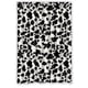 thumbnail image 1 of Cortina de ducha con estampado de vaca, elegante y encantadora, con ganchos, tamaño 48 x 72 pulgadas, 1 of 3