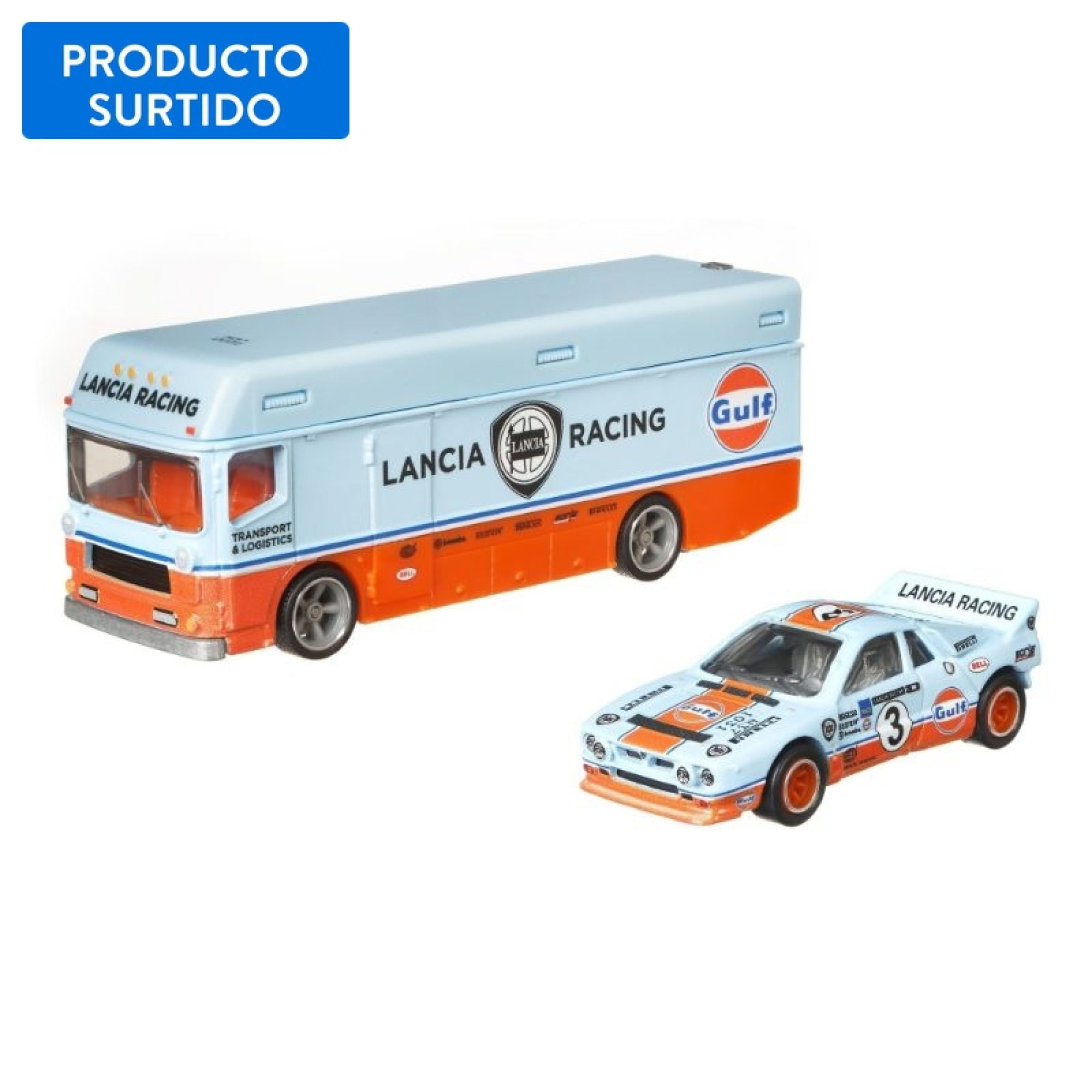 Hot Wheels - Vehículo De Colección Serie De Team Transport, Producto Surtido 1 Un