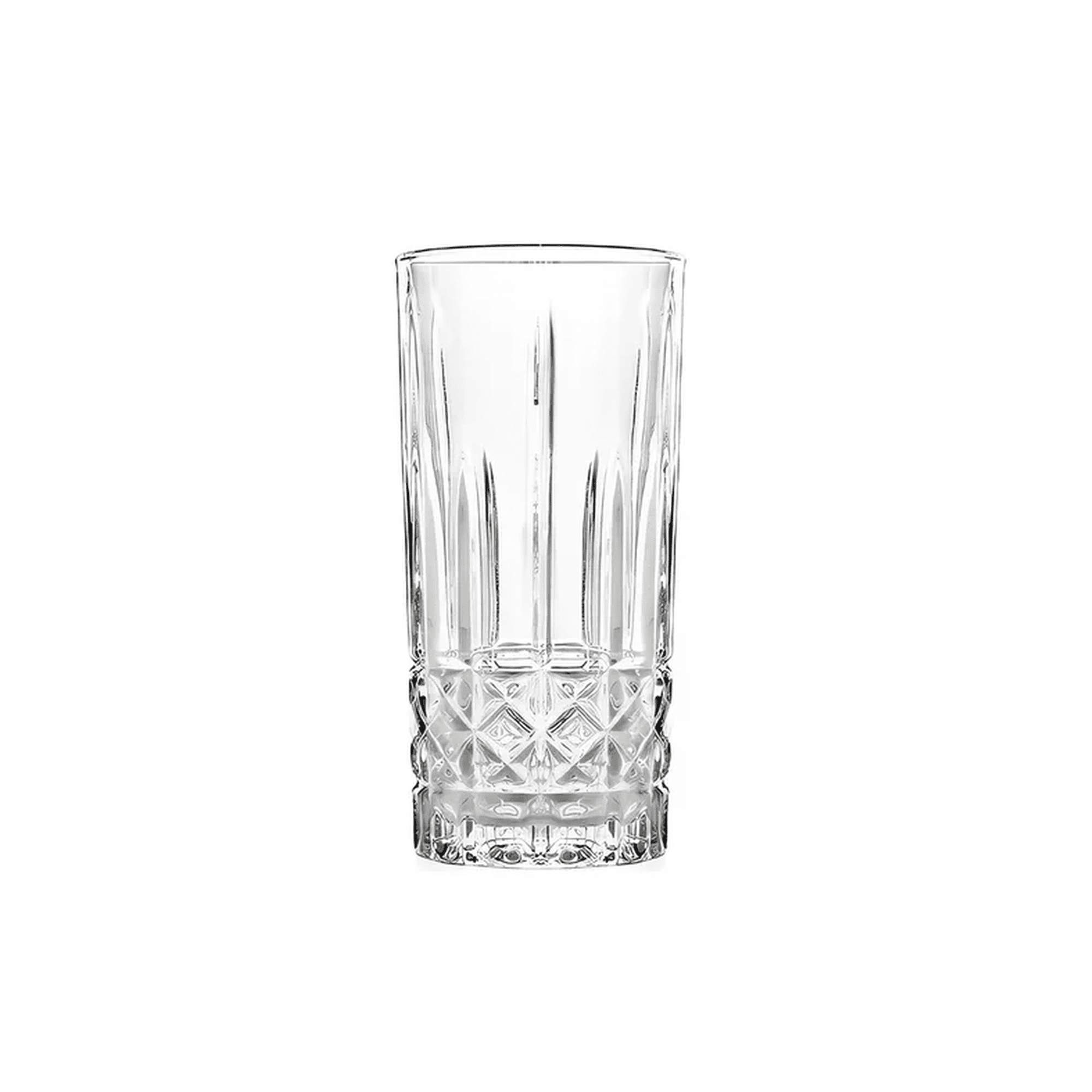 Genérico - Set 6 Vasos Altos Stirling 360ml Vidrio Trago Largo