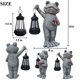 thumbnail image 4 of Escultura Yewanye: Estatua solar de jardín con rana y linterna, 4 of 9