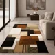 thumbnail image 2 of Alfombra Pasillera 3d Decorativa W.m G Moderna 1.8 M 60 Cm Cuadro Café, 2 of 3