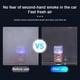 thumbnail image 4 of Purificador de aire ionizador para coche - Desodorante iónico antimicrobiano enchufable de 12 V con cargador USB doble - Elimina olores a humo, mascotas y comida, alérgenos y virus., 4 of 8