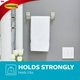 thumbnail image 3 of Toalla de mano Bar Command, níquel satinado, resistente al agua, 1 kg, 3 of 9