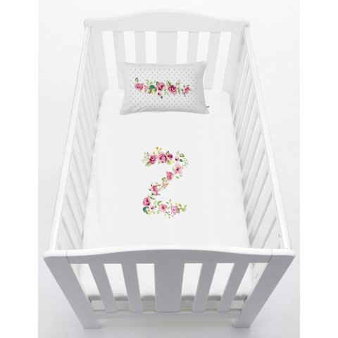 Tuyo Print - Cubreplumón Moisés - Colecho Letras Vintage Z