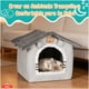 thumbnail image 4 of Casa Iglu Para Mascota Cama Gatos Michis Con Cojín Lavable, 4 of 9