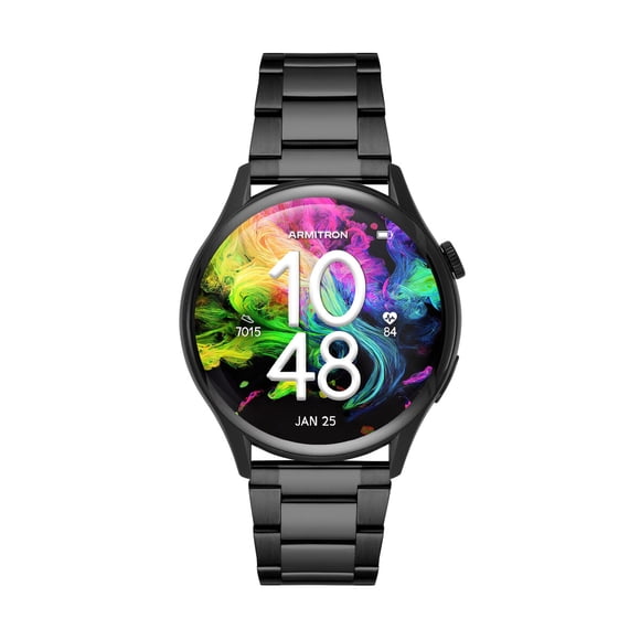 Smartwatch Armitron Quantum 45mm Acero AMOLED Negro