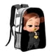 thumbnail image 1 of Bebé Jefe Niña Blanca Mochila Transparente Temática Resistente Y Duradera Bolsa See through Para Trabajo Deporte Universidad Y Viaje 31 × 43 Cm, 1 of 6