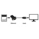 thumbnail image 4 of Extensor Vga A Adaptador De Red Cat5e Cat6 Rj45 Lan, 4 of 4